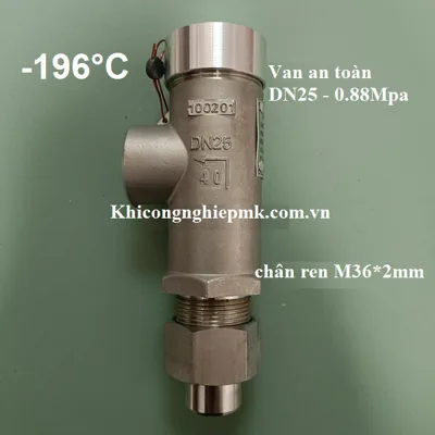 Van an toàn chịu lạnh DN25-0.88Mpa